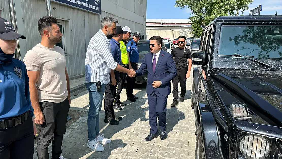 Kaymakam Bulut'tan Emniyet güçlerine bayram ziyareti