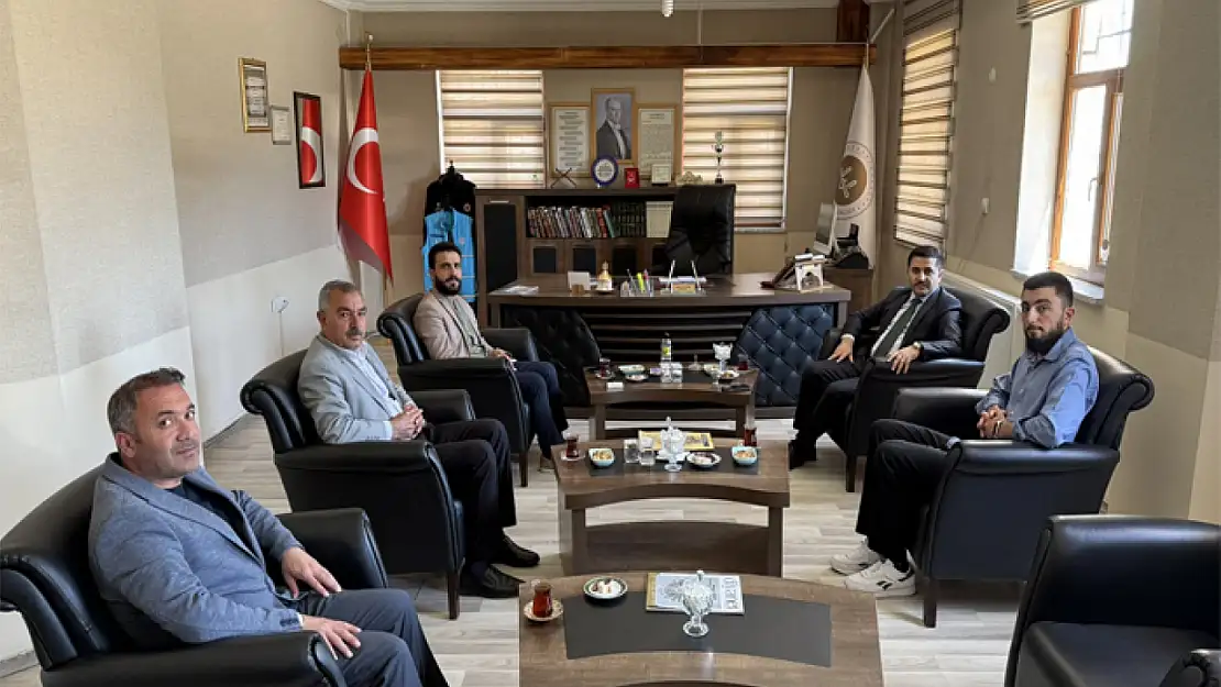Kaymakam Bulut'tan Müftü Şentürk'e ziyaret