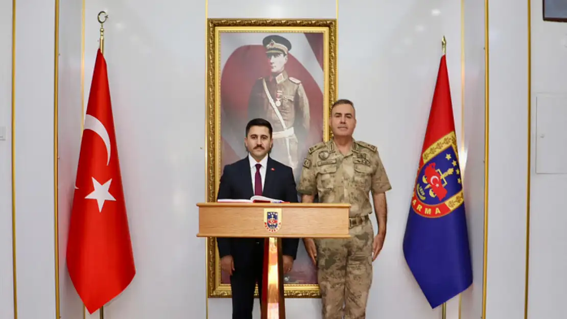 Kaymakam Bulut'tan Tuğgeneral Avkıran'a hayırlı olsun ziyareti