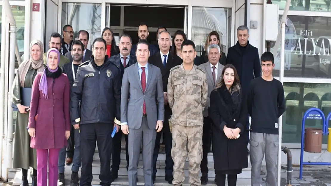 Kaymakam Göktaş'tan, Tuşba İlçe Sağlık Müdürlüğü'ne ziyaret