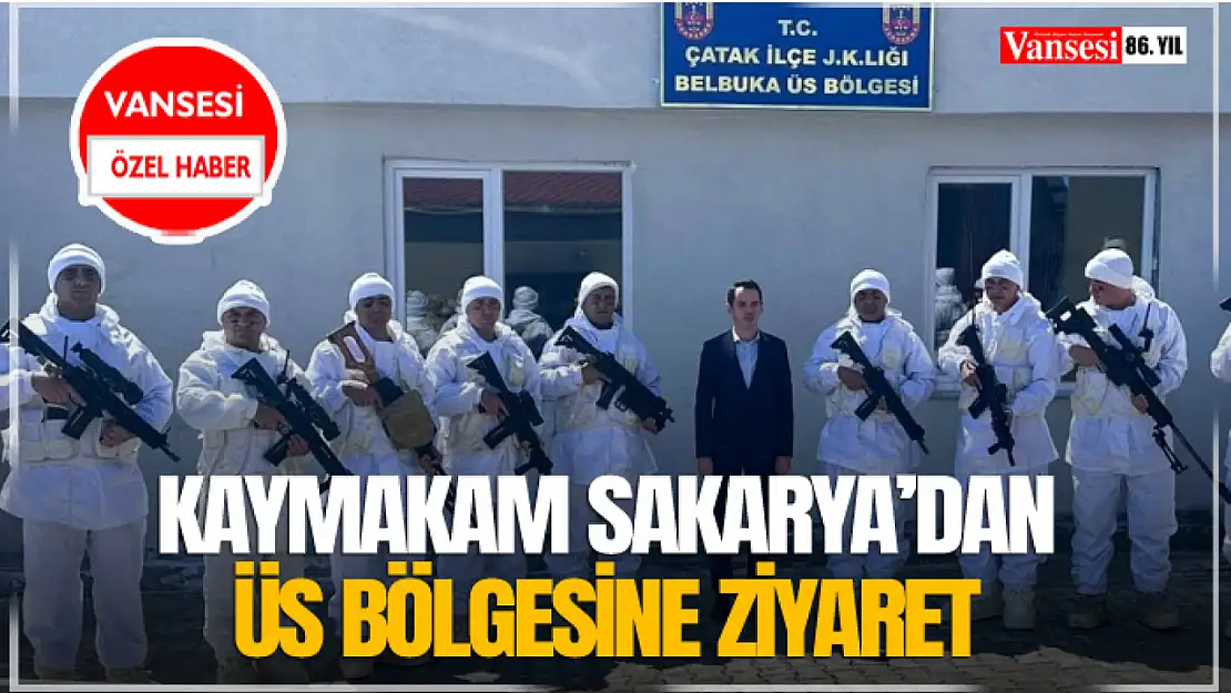 Kaymakam Sakarya'dan Üs Bölgesine Ziyaret