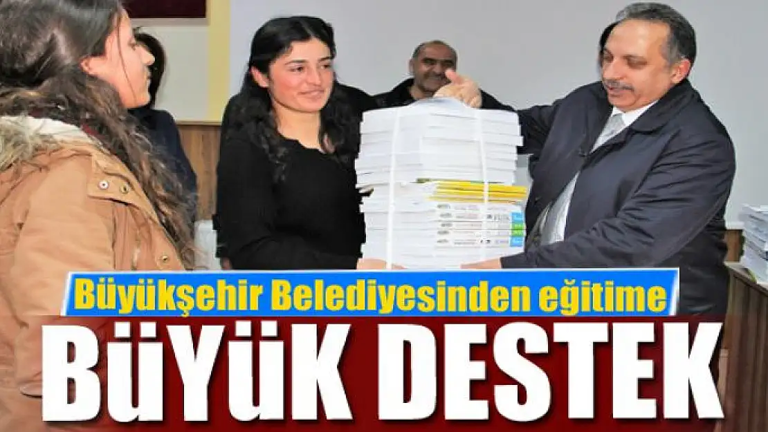 Van Büyükşehir Belediyesinden eğitime büyük destek