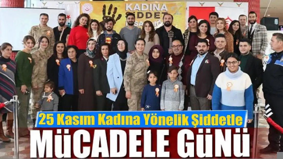 25 Kasım Kadına Yönelik Şiddetle Mücadele Günü