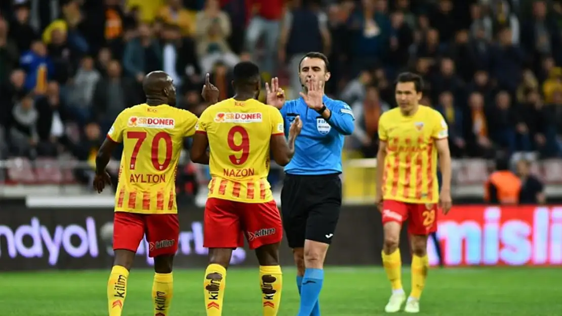 Kayserispor-Beşiktaş maçında Atilla Karaoğlan düdük çalacak