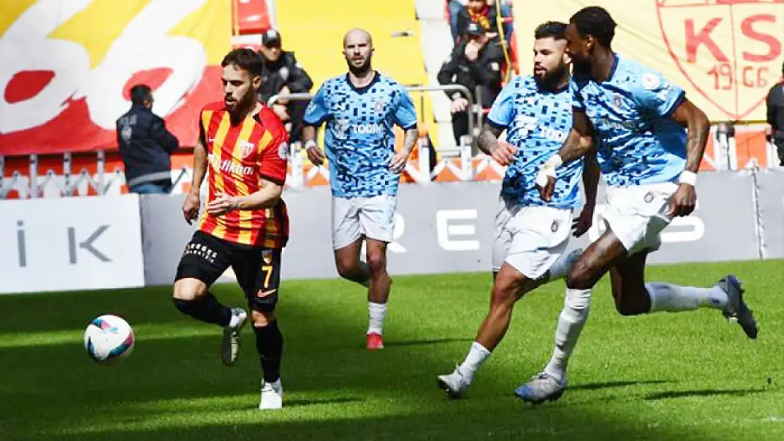 Kayserispor iç sahada kaybetmiyor