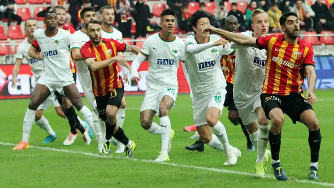 Kayserispor'un iç saha galibiyet hasreti sona erdi