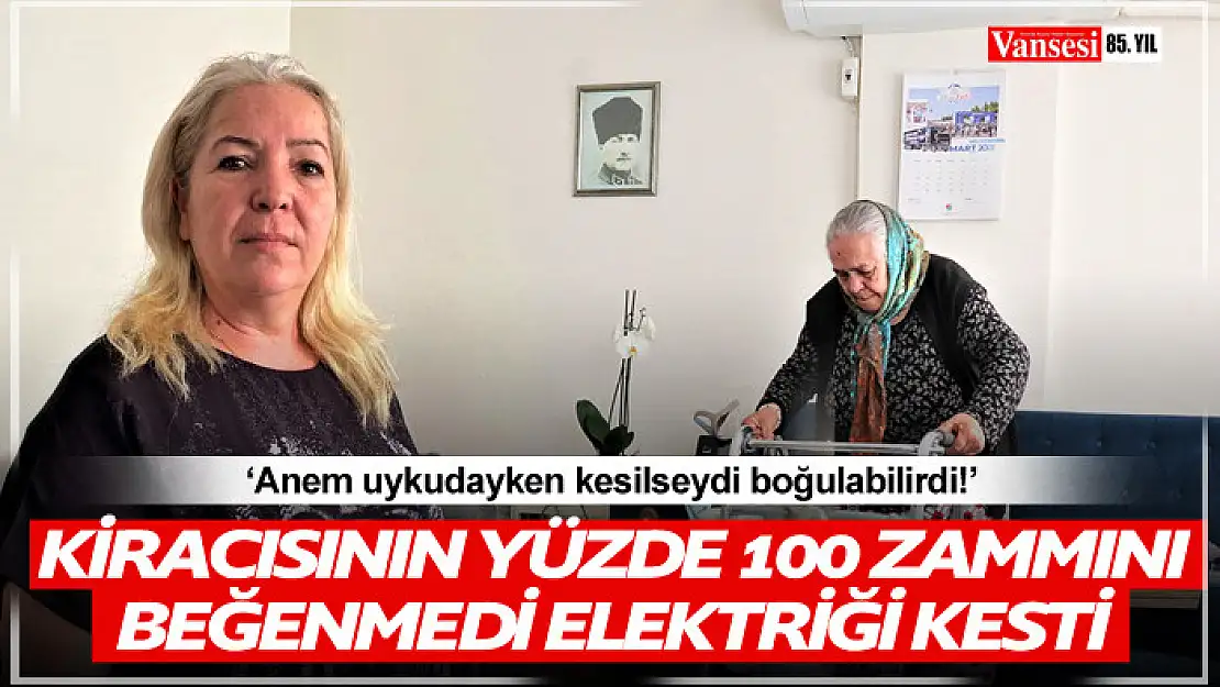 Kiracısının yüzde 100 zammını beğenmedi, dairenin elektriğini kestirdi