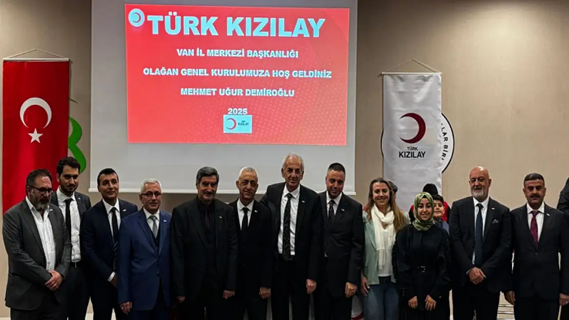 Kızılay Van Şube Başkanlığı'nda nöbet değişimi