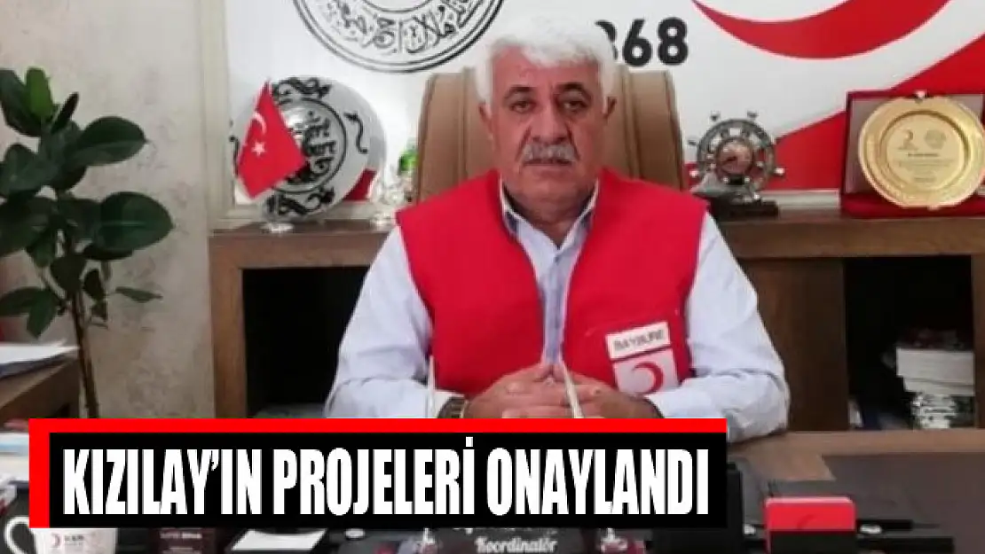 Kızılay'ın projeleri onaylandı