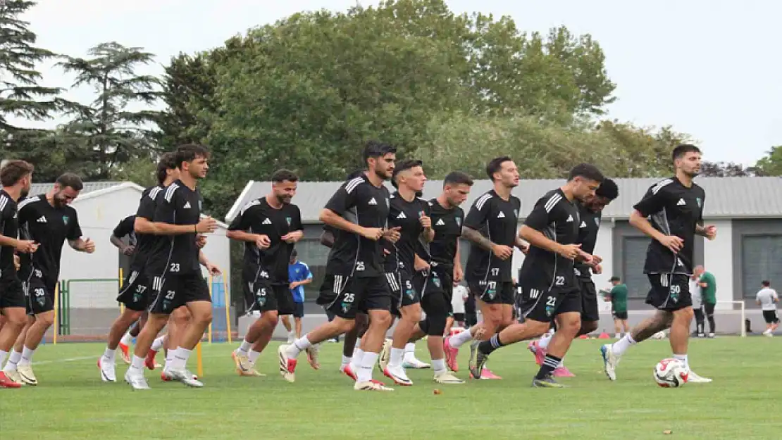 Kocaelispor, Trabzonspor hazırlıklarını sürdürüyor