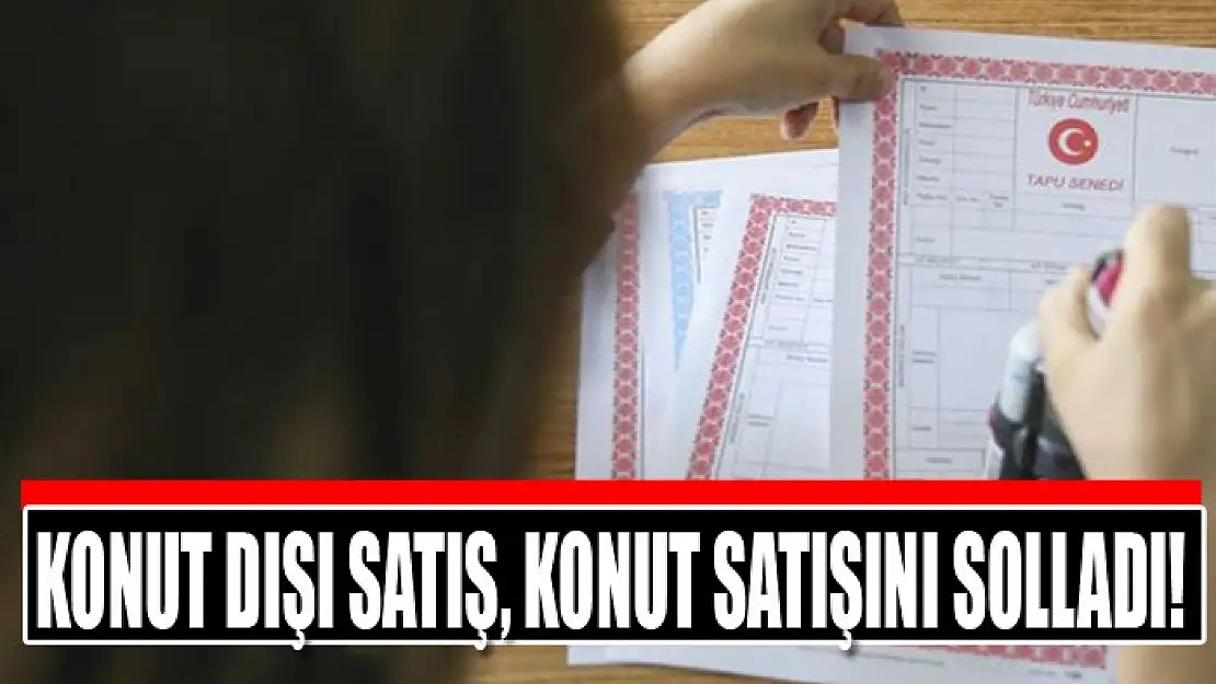 Konut dışı satış, konut satışını solladı!