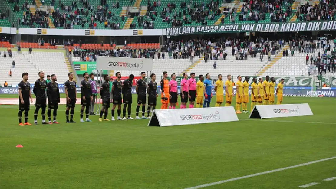 Konyaspor ile Kayserispor 33. randevuda