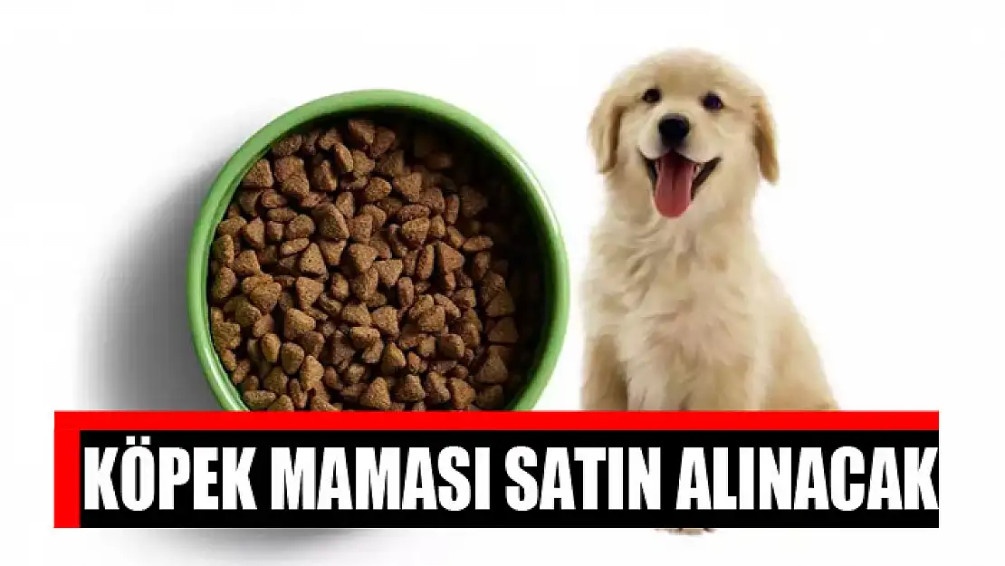 Köpek maması satın alınacak