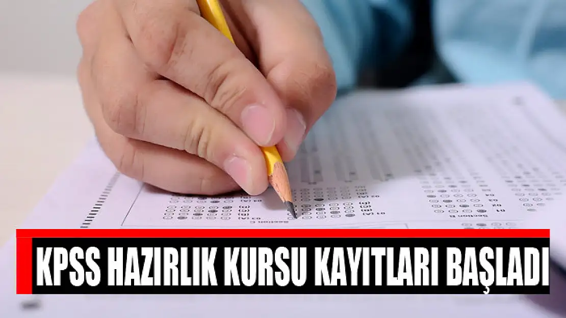 KPSS hazırlık kursu kayıtları başladı