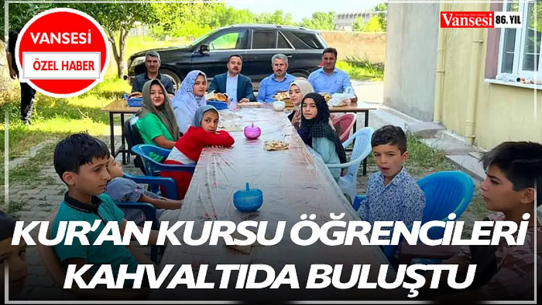 Kur'an Kursu Öğrencileri Kahvaltıda Buluştu