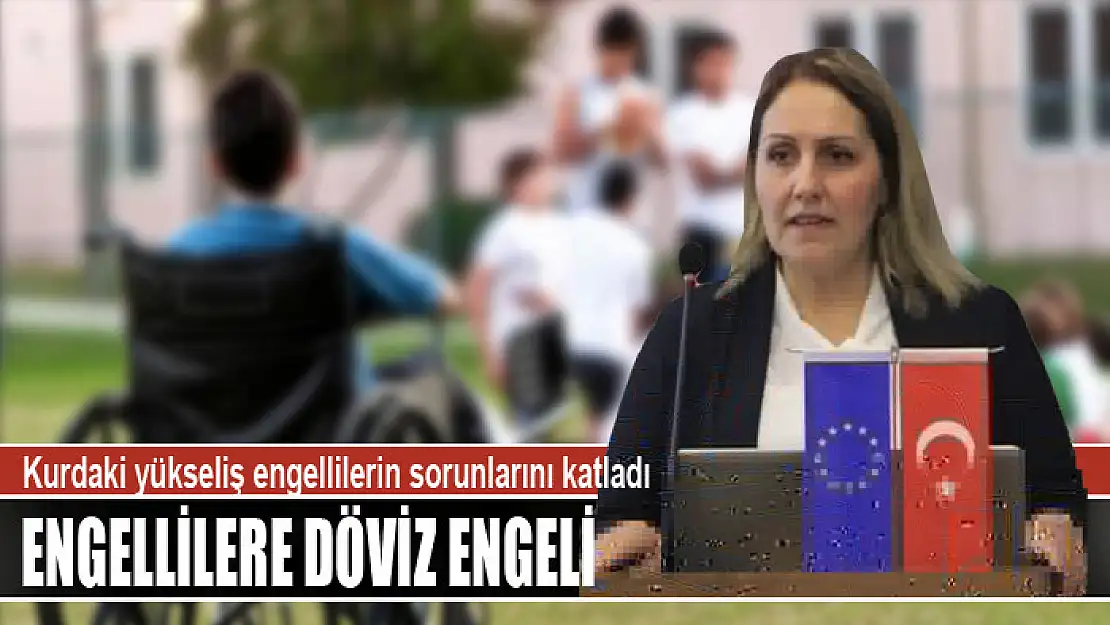 Kurdaki yükseliş engellilerin sorunlarını katladı Engellilere döviz engeli