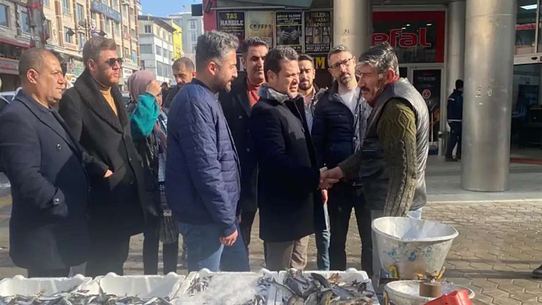 Kuşan'dan Maraş Caddesi esnafına ziyaret