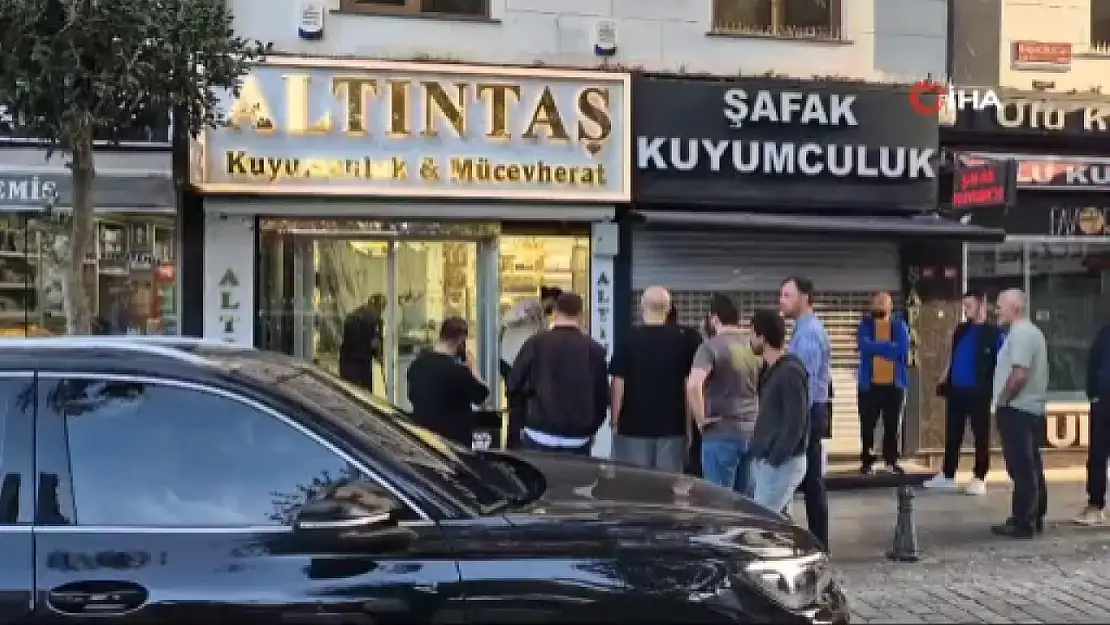 Kuyumcu soygunu, 2 kilo altın çalındı