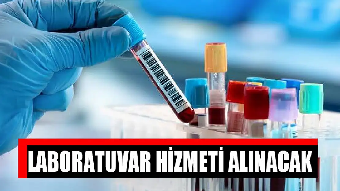 Laboratuvar hizmeti alınacak