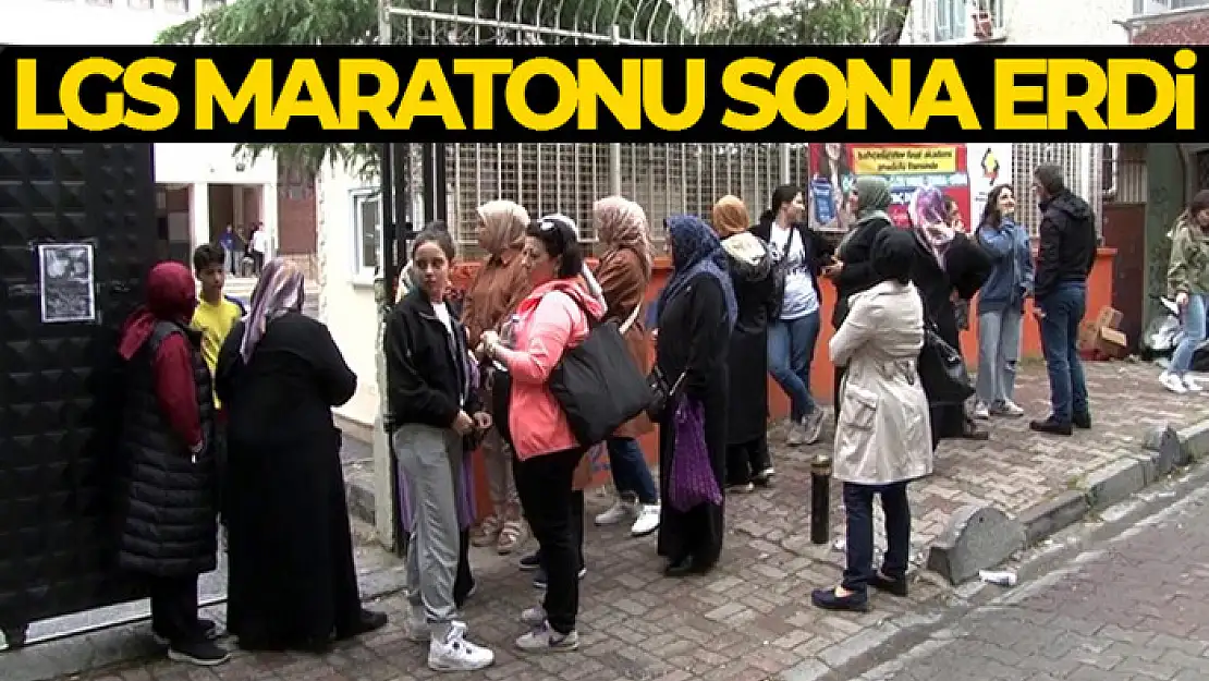 LGS maratonu sona erdi !