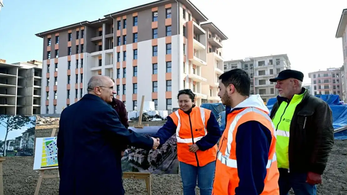 Malatya'da 79 bin konut yıl sonunda hak sahiplerine teslim edilecek