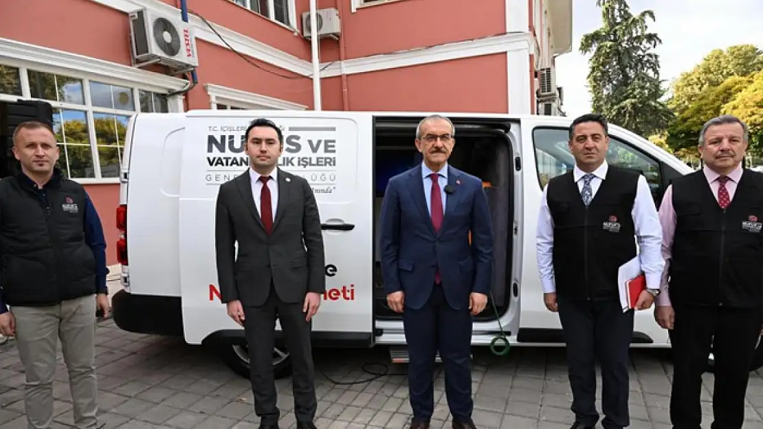 Malatya'da Nüfus Mobil Hizmet Aracı tanıtıldı