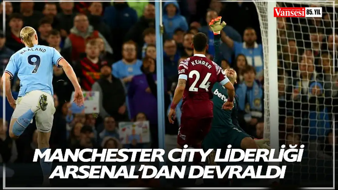 Manchester City liderliği devraldı