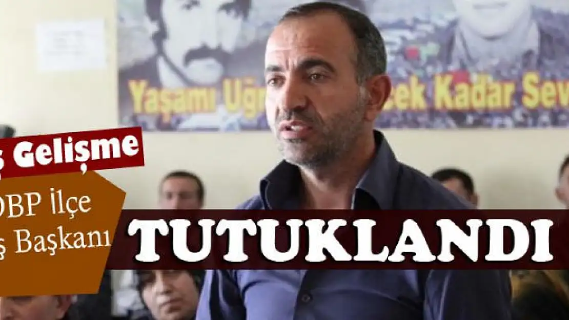 DBP Başkale İlçe Eş Başkanı tutuklandı