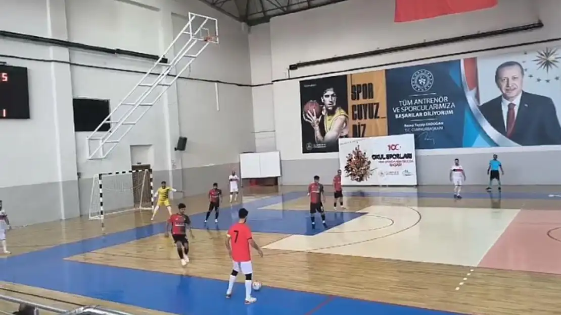 Mardin'de futsal heyecanı