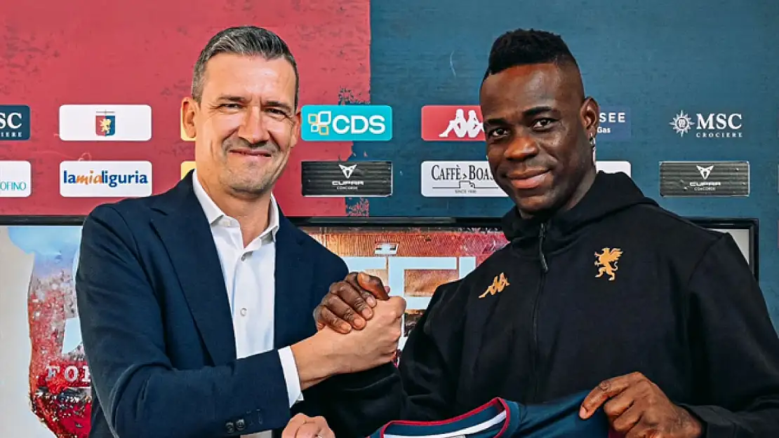 Mario Balotelli, Genoa'ya imza attı