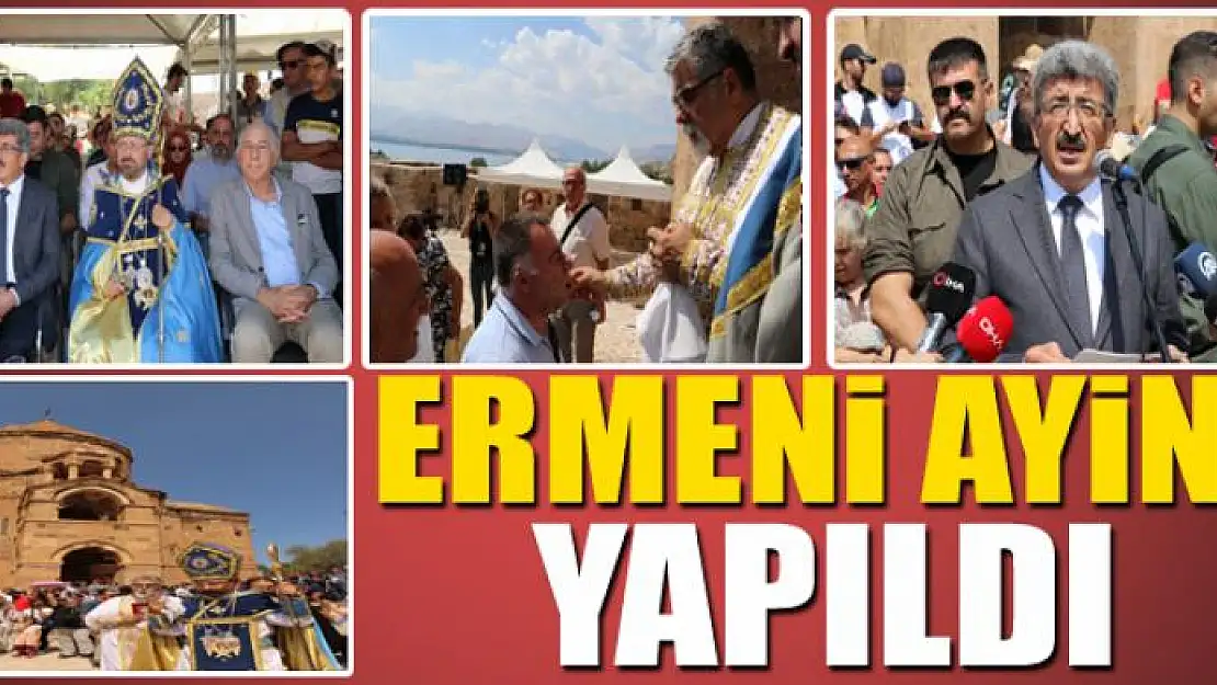 Ermeni ayini yapıldı