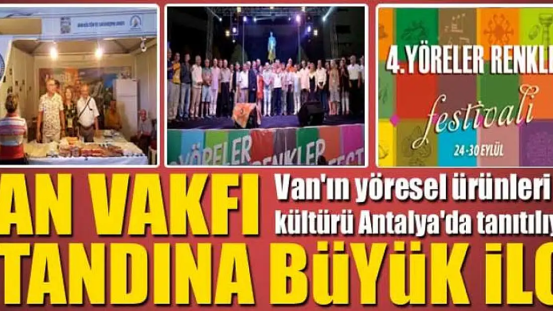 VAN VAKFI STANDINA BÜYÜK İLGİ