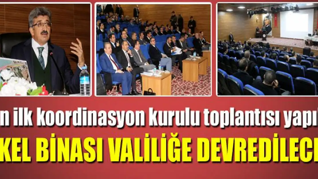 TEKEL BİNASI VALİLİĞE DEVREDİLECEK