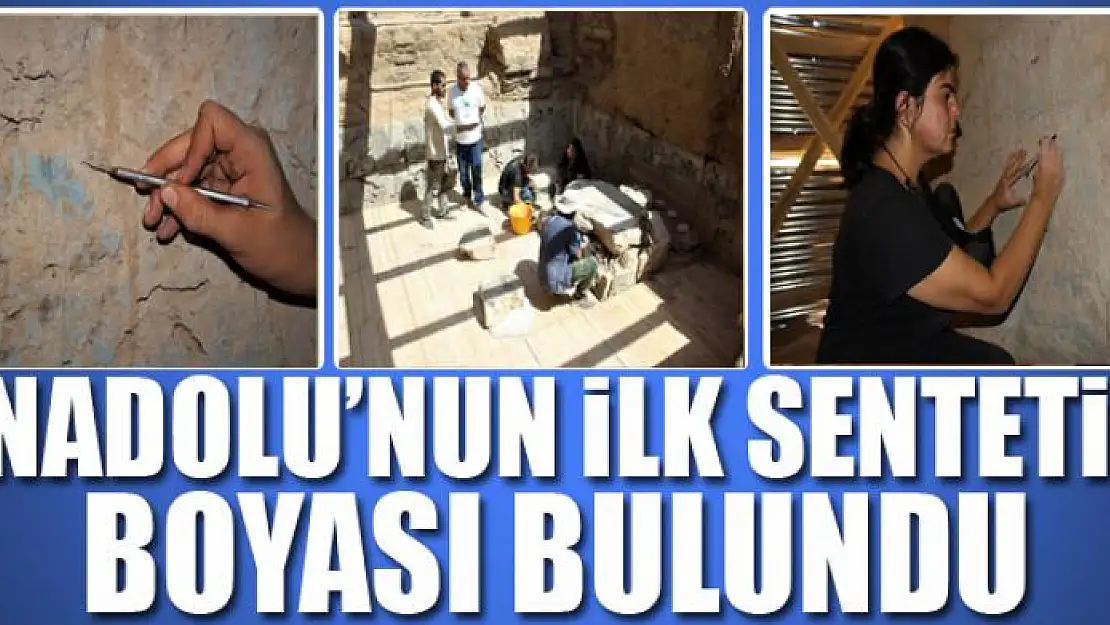 Anadolu'nun ilk sentetik boyası bulundu