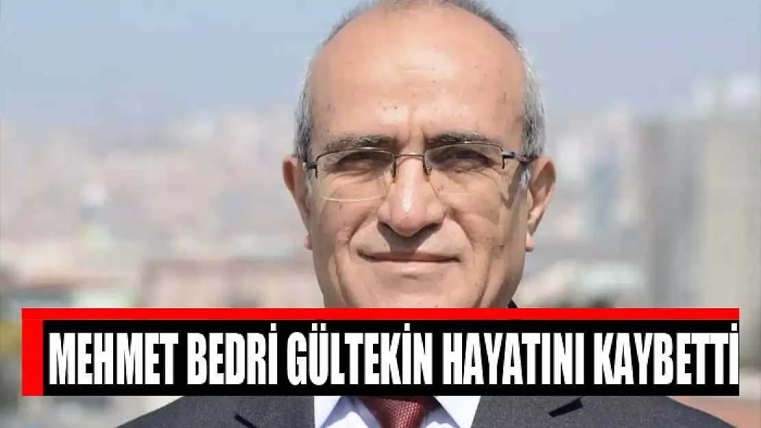 Mehmet Bedri Gültekin hayatını kaybetti