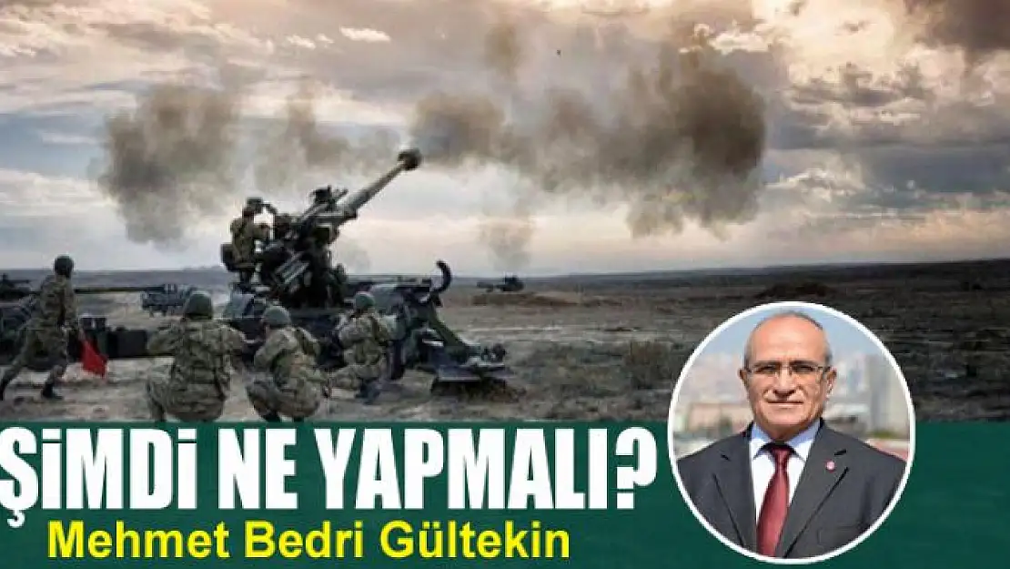 Şimdi ne yapmalı?