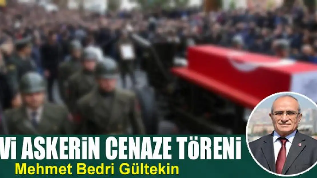 Alevi askerin cenaze töreni