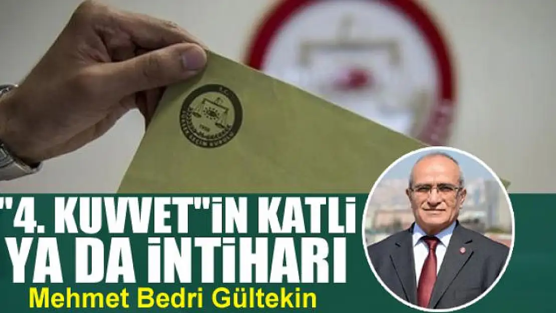 '4. Kuvvet'in katli ya da intiharı