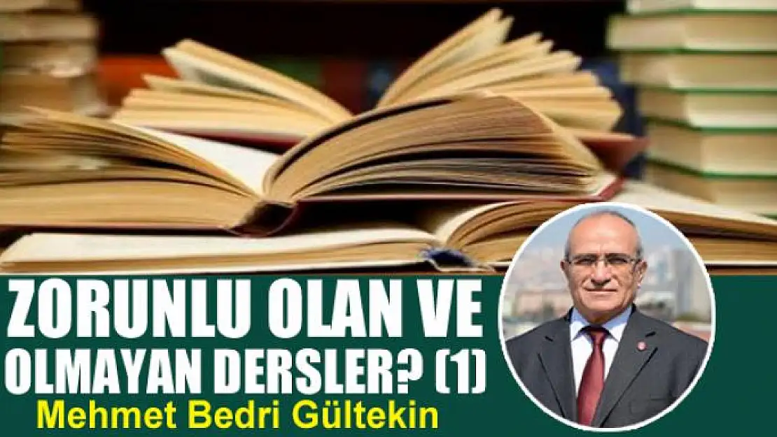 Zorunlu olan ve olmayan dersler? (1)