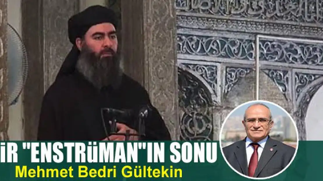 Bir 'Enstrüman'ın sonu