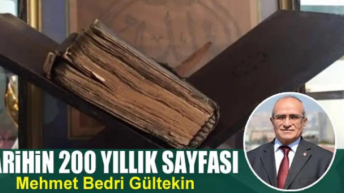 Tarihin 200 yıllık sayfası