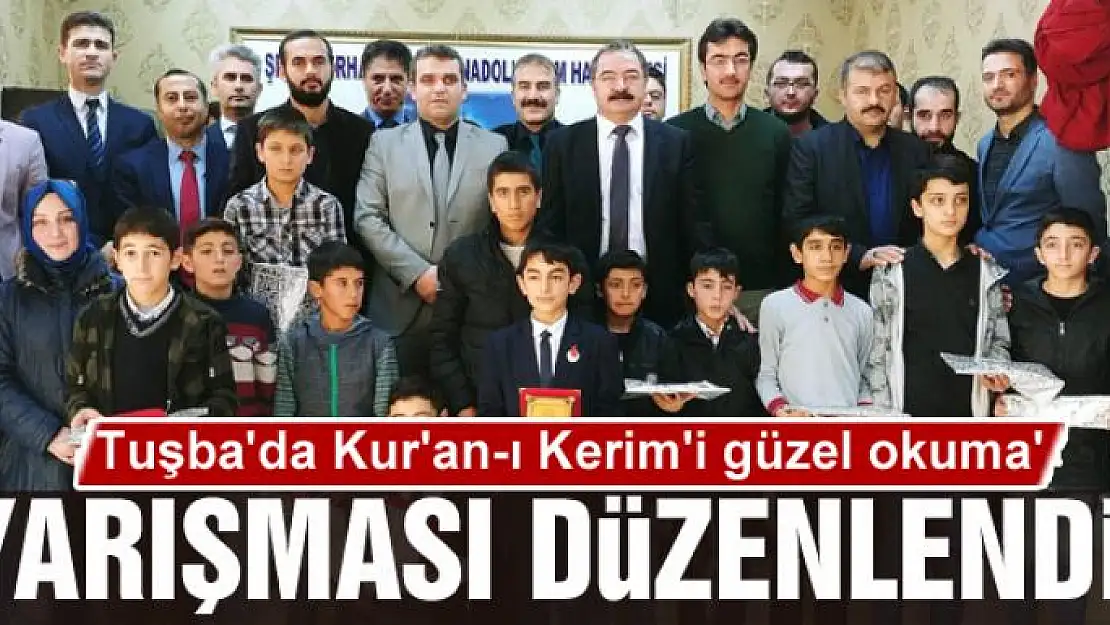 Tuşba'da Kur'an-ı Kerim'i güzel okuma' yarışması