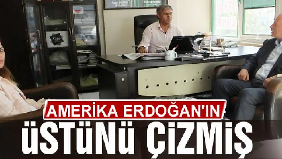 AMERİKA ERDOĞAN'IN ÜSTÜNÜ ÇİZMİŞ