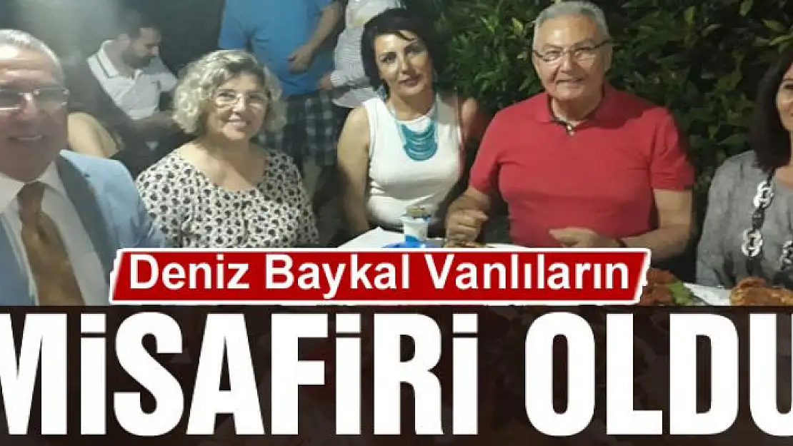 BAYKAL VANLILARIN MİSAFİRİ OLDU