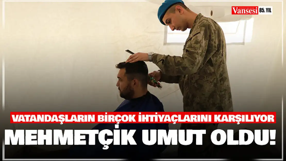 Mehmetçik depremzedelerin umudu oldu