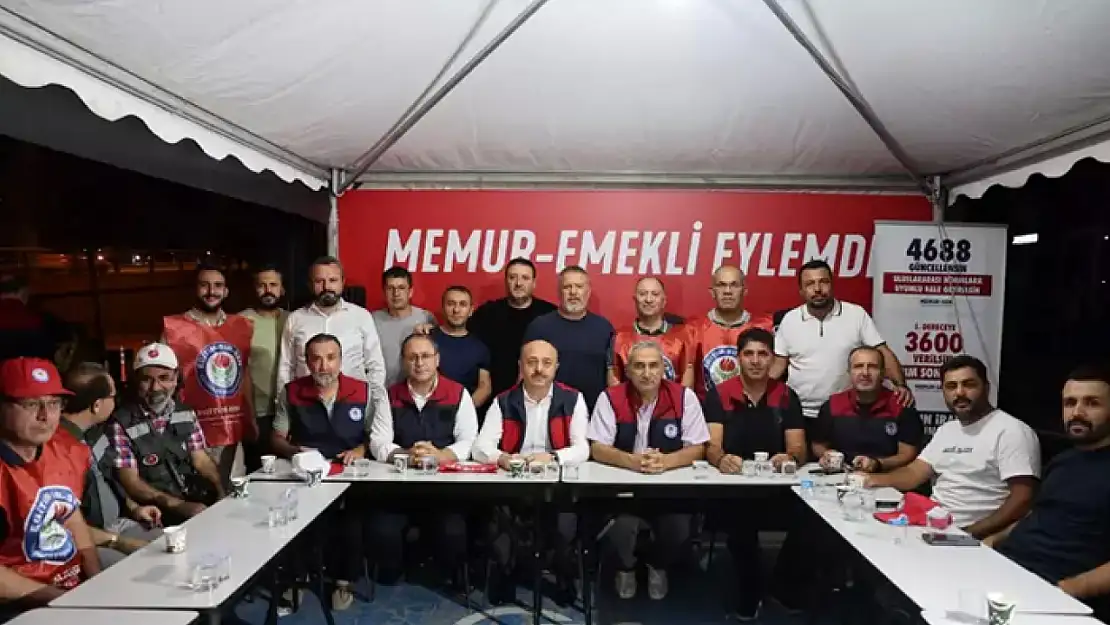 Memur-Sen, 81 ilde çadır kurdu