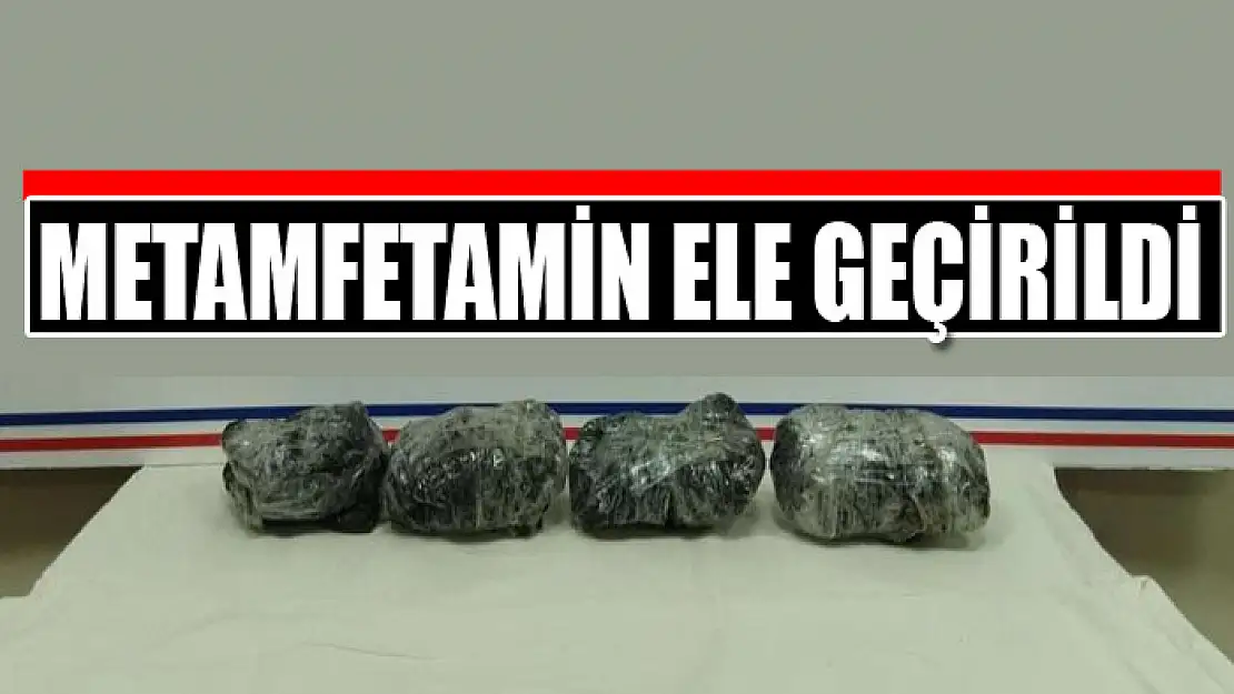 Metamfetamin ele geçirildi