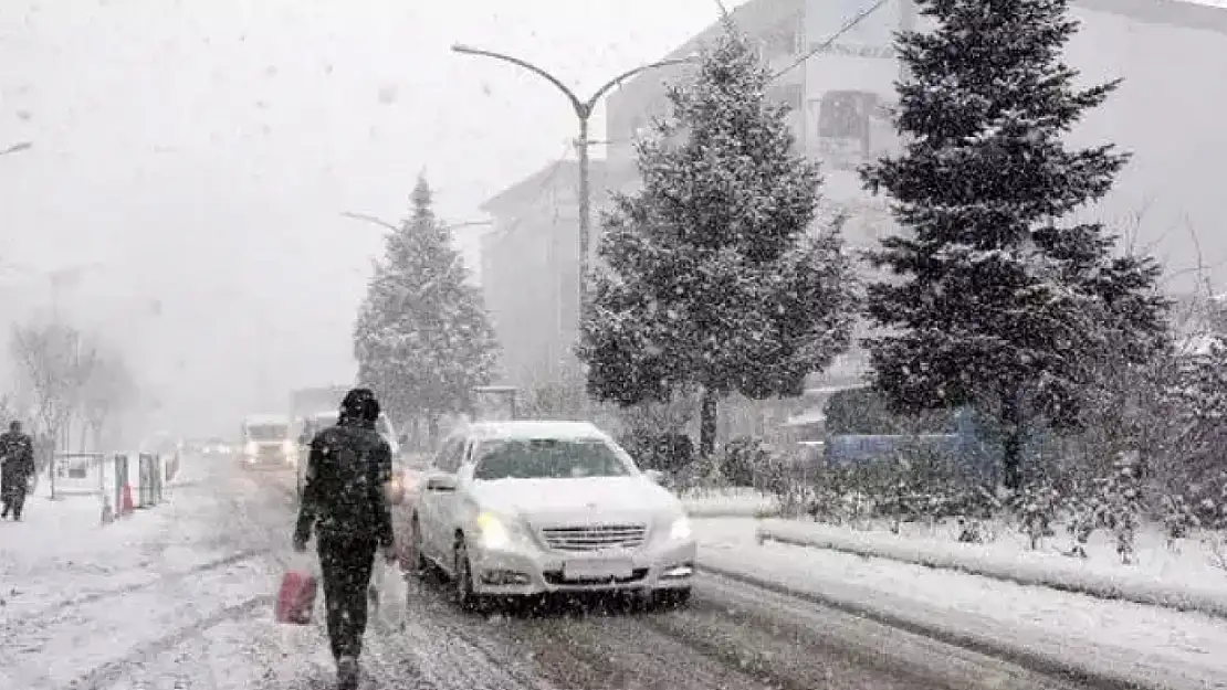 Meteoroloji'den kar yağışı uyarısı