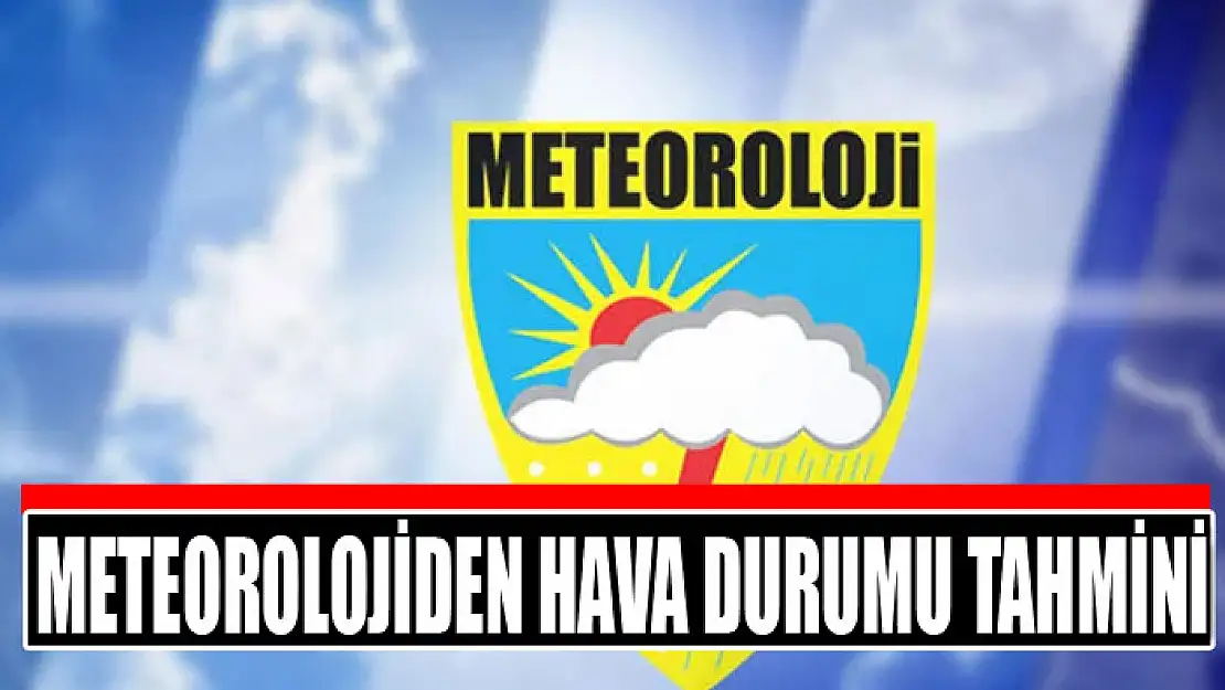 Meteorolojiden hava durumu tahmini