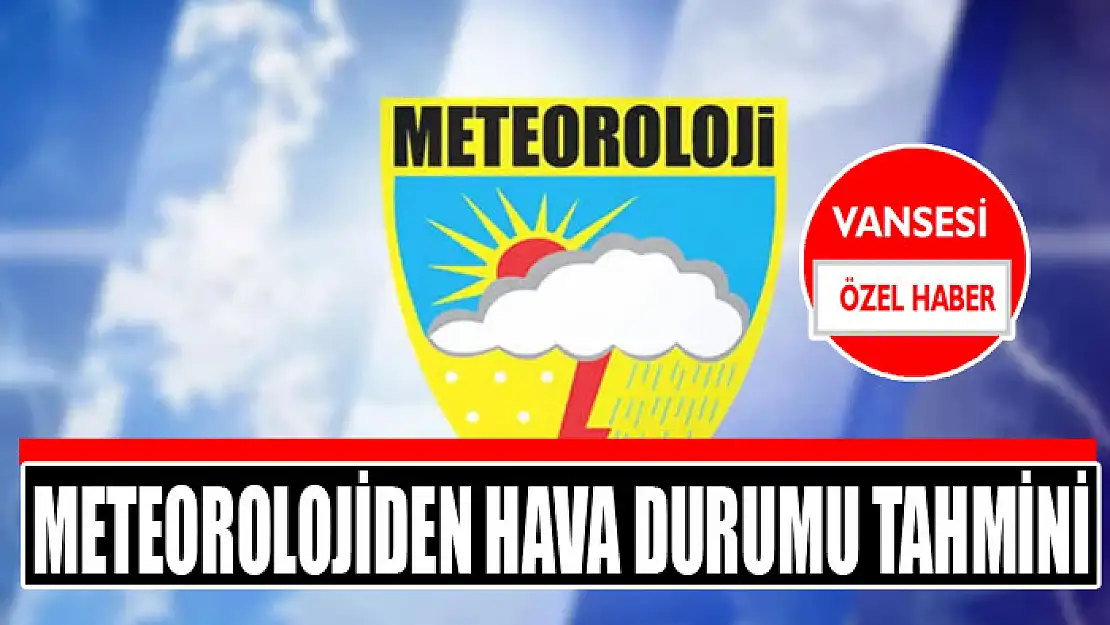 Meteorolojiden hava durumu tahmini